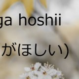 ga-hoshii