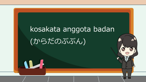 Kosakata Anggota Badan / Tubuh dalam Bahasa Jepang (Karada) – Belajar Bahasa Jepang